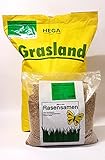 HEGA Grasland Rasensamen Grassamen Sport und Spielrasen 10 kg (1 x 10 kg)