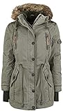Brandit Damen Layla Girls Parka, Grün (Olive 1), XX-Larg