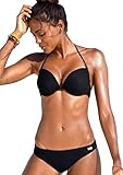 Buffalo Damen Push Up Bikini (Schwarz, 40A)