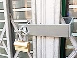 F.T. 931 - Sicherheitsset für Tore und Gitter - Krawatte 50 mm + Büg