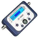 Digital Satellite Finder, SF-95DR Satellitensignalzähler Mini digitales Satellitensignal Finder-Zähler mit LCD-Display digitaler Satfinder S