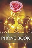 Phone Book: PHB-69-EN-038 - Telephone Book with Alphabet index (names and numbers : Phone/Mobile)