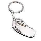 Eleganter Schlüsselanhänger, beliebter kreativer Hausschuh-Schlüsselanhänger aus Metall, Geldbörse, Tasche, Anhänger, Dekoration,