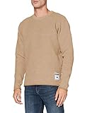 Scotch & Soda Mens Slightly Oversized Island Knit Pullover Sweater, Natural Cloth 3600, L