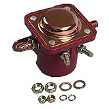 gaotao Neue rote Solenoid-Relais 12V-Hochleistungs-Fit for Ford Starter 1965-1986 E6ef - 11001 - AA SR550X Car Truck - SW3 - SNL135. (Color : Red)