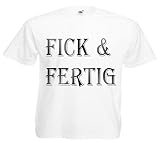 Damen T-Shirt Motiv 3887 Farbe Weiß Größe M