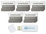 Samsung Micro auf SD Speicherkartenadapter (Bulk 5er-Pack) Bundle mit (1) Everything But Stromboli Micro & SD