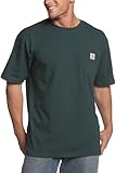 Carhartt Herren Workwear Pocket Short-Sleeve T-Shirt, Hunter Green, XX-Larg