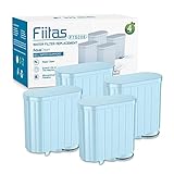 Fiitas Aqua Clean Filter für Philips Kaffeevollautomat CA6903 Aquaclean Wasserfilter Kompatibel mit Philips Latte Go, Saeco, 3100, 4000, 5000 Serie (4 Packs)