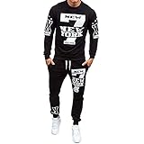 BGTKHKS Jogginganzug Herren Teenager Trainingsanzug,Mode Sweathose Hoodie Männer Sportanzug Spleißen Freizeitanzug Sweatjacke mit Kapuze Hoodie Sporthose Set Hoody Jogging Anzug Trainings Jogging