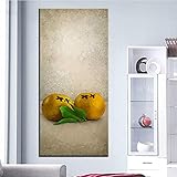 Diamond Painting Fruchtorange,DIY 5D Diamond Painting Set,Diamant Painting Bilder für Erwachsene Und Kinder Crystal Strassstein Vollbohrer Kunst Handwerk für Home Wall Décor 30x60cm 12x24