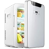 PSFYYY 25L klein Kühlschrank Mini Kleiner tragbarer Kühlschrank Auto Home Dual-Dual-Nutzung Kleines Haus Miete Mini-Auto Kühlschrank (Color : Gold)