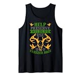 Lustiger Gefrierschrankbeutel für die Jagd, als Geschenk für Wildtiere Tank Top