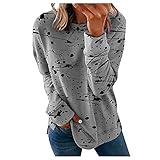 XTBFOOJ damen jacke blusen weihnachtspulli damen shirt damen lila kurzarm chenille pullover damen pullover fuer damen elegant jacke winterjacke lang cardigan strick cardigan lang g