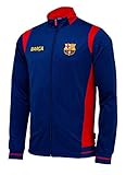 Trainingsjacke mit Reißverschluss Barça, offizielles Produkt von FC Barcelona, Erwachsenengröße, für Herren - XXL