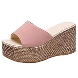 Damen Sommer Sandalen Lässige Flache Schuhe，Lässig Schuhe Sneaker Wanderschuhe Mesh Sport Freizeitschuhe Running Walkingschuhe Flache Schuhe▁37