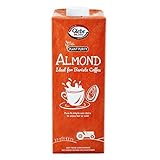 Glebe Farm, glutenfreie Mandelmilch Barista, hergestellt in Großbritannien, 12 x 1 l, vegan,