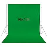 Neewer 9 x 13 Fuß / 2,8 x 4 Meter Fotografie Hintergrund Foto Video Studio Stoff Hintergrund Bildschirm (Grün)