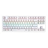 PLXX Tastatur Maus Set, Vollgröße Mechanische Gaming-Tastatur, Kabelgebundene RGB-hintergrundbeleuchtung, Spill-resistente Anti-ghosting-Tastatur Für Windows-pc/Laptop/Oberfläche/Apple Mac(Size:B)
