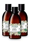 alkmene Glanz Shampoo mit Bio Kamille - Haarshampoo für stumpfes & sprödes Haar - veganes Shampoo ohne Silikon, Parabene, Mineralöl, SLS & SLES - Haarpflege im 3er Vorteilspack (3x 250 ml)