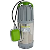AMUR TAUCHPUMPE ZISTERNENPUMPE TAUCHDRUCKPUMPE mit Schwimmerschalter REGENWASSERPUMPE für ZISTERNE, REGENTANK, REGENSPEICHER, ERDTANK, REGENWASSERTANK, WASSERTANK, REGENWASSERBEHÄLTER