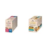 Wellness CORE Signature Selects, Katzenfutter nass in Sauce, getreidefrei, hoher Fleischanteil, 8 x 79 g & Tender Cuts, Katzenfutter nass in Sauce, getreidefrei, hoher Fleischanteil, 6 x 85 g