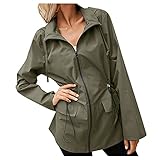 Regenjacke Damen Leicht Wasserdicht Atmungsaktiv Mit Kapuze Leicht Faltbar Leicht Jacke Abzippbarer Sportjacke Windbreaker Sportbekleidung Softshelljacke Faltbar Verstaubar Im Beutel O