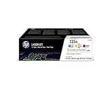 HP 125A 3er-Pack (CF373AM) Cyan/Magenta/Gelb Original Toner für HP Color Laserjet CP1215, CP1515, CM1312