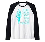 KEEP CALM AND EAT ICE CREAM Eis Eiscreme türkis Rag