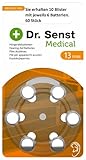 10 x 6 Stück Dr. Senst Medical Zinc Air Hearing Hörgerätebatterien Aid ZA13, BP6 - Sie erhalten 10 Blister mit jeweils 6 Batterien - 60 Stück« Batterie, (60 St)