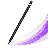 SOCLLLife Stylus Stift, Tablet Stift für Touchscreens Hohe Empfindlichkeit Kapazitiver Pad Pencil Active Stift Kompatibel mit Pad/Tablets/Phone/Sam-Sung/Lenovo/LG&HTC Android/iOS (mit Kappe) Schw