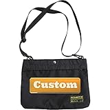 ZZMGDAM Personalisierte benutzerdefinierte Name Navy Blauer Crossbody geldbörse große Tote umhängetasche for Frauen Baumwolle (Color : Black, Size : One Size)