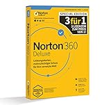 NortonLifeLock 360 Deluxe 25GB 1User 3Device 12MO GEN 3FOR1 P.|Deluxe|3 Geräte|1 Jahr|PC|Download|Dow