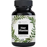 Haar Vitamine - 180 Kapseln - Premium: Hochdosiert mit Keratin, Biotin, Selen, Zink, Hirseextrakt, bioaktiven B-Vitaminen & mehr - Laborgeprü