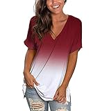 BSWFA Damen Hemden Bluse Damen elegant Sport Tanktop Damen Yoga top mit atmungsaktive schnelltrocknende Stoffe und Komfort nahtlos Design integrierte Bras für Yoga trainin(#NHD-220326 T-Shirt-A04, S)