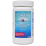 Bayrol Cristal Aktivsauerstoff Granulat 1,0 kg - Sauerstoff Granulat zur chlorfreien Wasserdesinfek