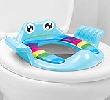AP® - universeller Kinder-Toilettensitz, WC Aufsatz passend für alle Toiletten - Töpfchen-Trainer für Jungen und Mädchen von 1-7 Jahre - Toilettentrainer/Trainingssitz (Blau)