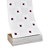 Wandaufkleber 3D Weiß Ziegel tapete, 3D Wandpaneele DIY Wasserdicht Selbstklebend Wandsticker Wandtattoo Schlafzimmer Küche Wohnzimmer Deckentapete Dekorative Wandverkleidung(Color:D,Size:70CM*20M)
