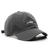 WSMYG Baseballmütze Für Männer Und Frauen Retro Papa Hüte Sommer Outdoor Visiere Mütze Unisex Hysteresenhut Fisch Stickerei Hut Einstellbar G