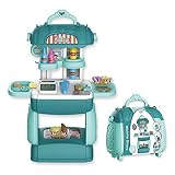P/ Lebensmittelgeschäft Spielset, Kinder Spielen Simulation Supermarkt Stall Spielzeug, Eiscreme Einkaufswagen Spielzeug Registrierkasse Set Kinder Bildung Spielzeug für Mädchen Jung