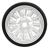 Elektrischer Rollstuhl-Hinterreifen, 16 Zoll Starker und Explosionsgeschützter Reifen, Rutschfester Elektrischer Rollstuhl, Praktisch für Verschiedene Straß