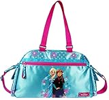 Disney Frozen Eiskönigin Sporttasche Schultertasche Umhängetasche Tasche blau/p