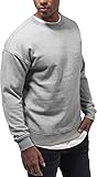 Urban Classics TB1591 Herren Pullover Sweat Crewneck Grau (Grey 111), XX-Larg