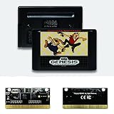 Yuva Bonanza Bros USA Label Flashkit MD Electroless Gold PCB-Karte für Sega Genesis Megadrive Videospielkonsole (regionsfrei)