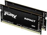 Kingston FURY Impact 16 (2x8GB) 3200MHz DDR4 CL20 Laptop Speicher Kit mit 2 KF432S20IBK2/16
