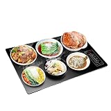 Elektrische Warmhalteplatte, Elektrische Warmhalteplatte, Warmhaltetablett Mit Einstellbarer Temperaturregelung Und Touch-Panel, Warmhalten Von Speisen, Für Buffets, Partys, Abendessen Zu H