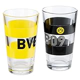 Borussia Dortmund BVB Wassergläser (2er Set)