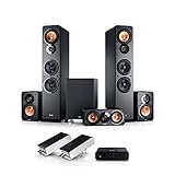 Teufel Ultima 40 Surround Wireless 5.1-Set Schwarz Heimkino-Set Surround-S