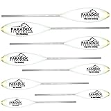 Paradox Fishing Sbirolino Set 8 Stück (6g,10g,15g,20g) langsam sinkend (4 St.) + schwimmend (4 St.) Set zum Forellenangeln Forellenköder Ideal für Forellenteig und Spoon Spirolino– Spoons F