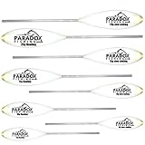 Paradox Fishing Sbirolino Set 8 Stück I (6g,10g,15g,20g) langsam sinkend (4 St.) + schwimmend (4 St.) I Set zum Forellenangeln Forellenköder Ideal für Forellenteig und Spoon Spirolino– Spoons F